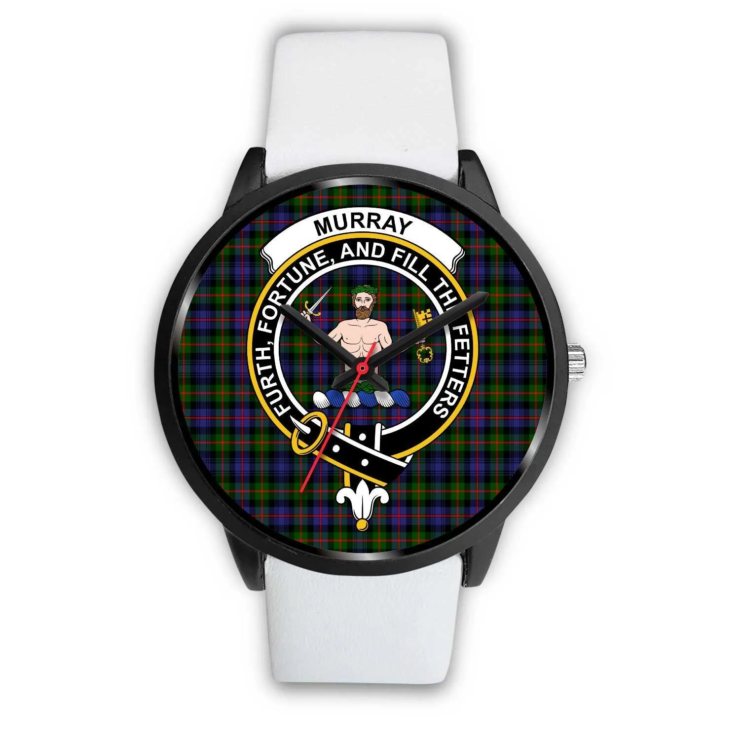 Murray of Atholl Modern Clan Badge Tartan Black Watch