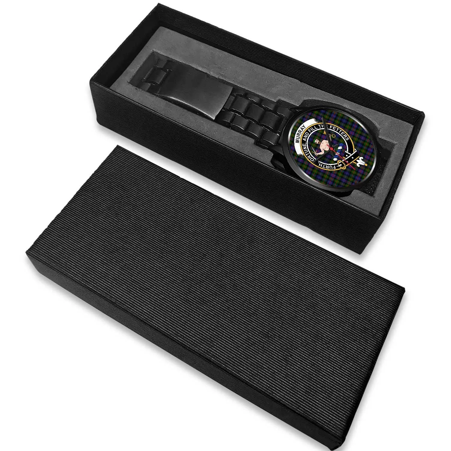 Murray of Atholl Modern Clan Badge Tartan Black Watch