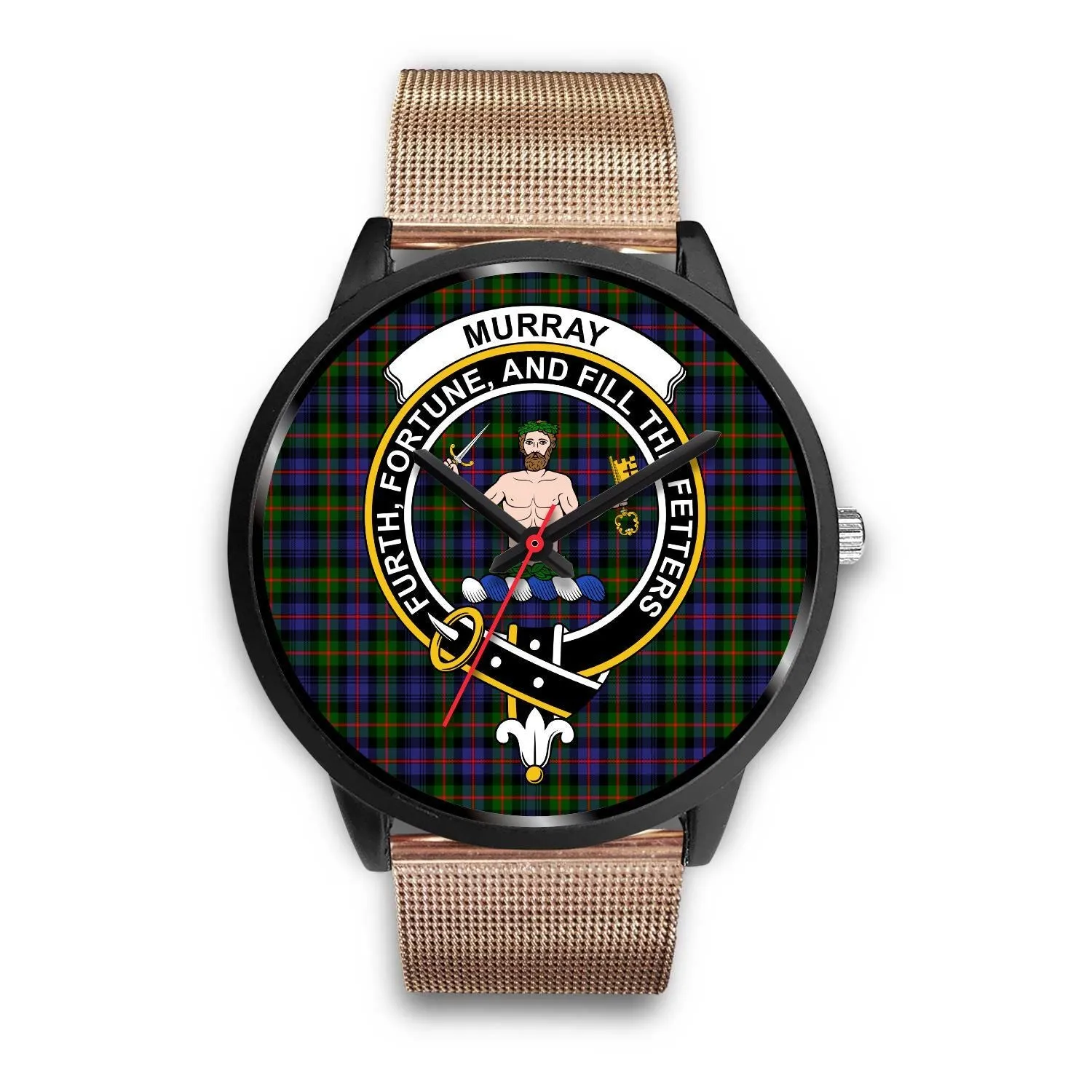 Murray of Atholl Modern Clan Badge Tartan Black Watch