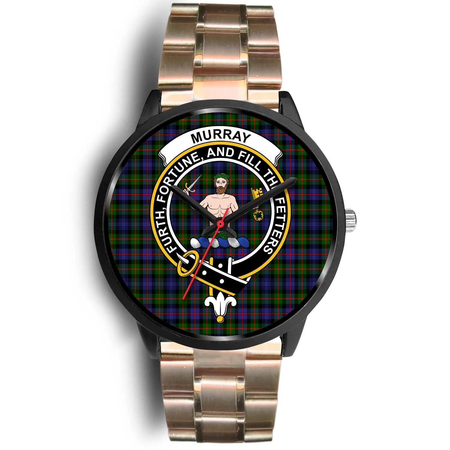 Murray of Atholl Modern Clan Badge Tartan Black Watch