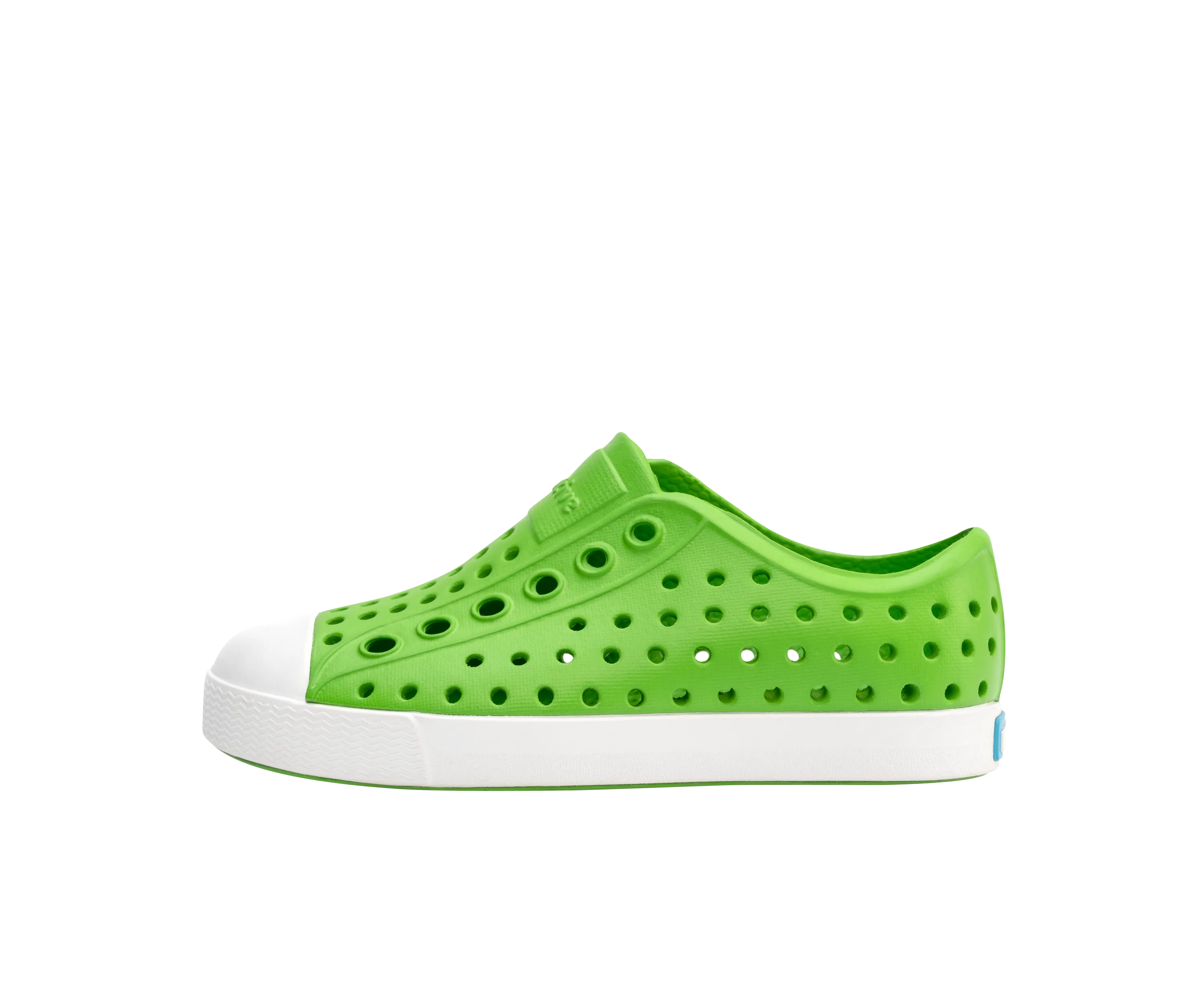 Native Shoes - Jefferson Kids-Grasshopper Green/Shell White