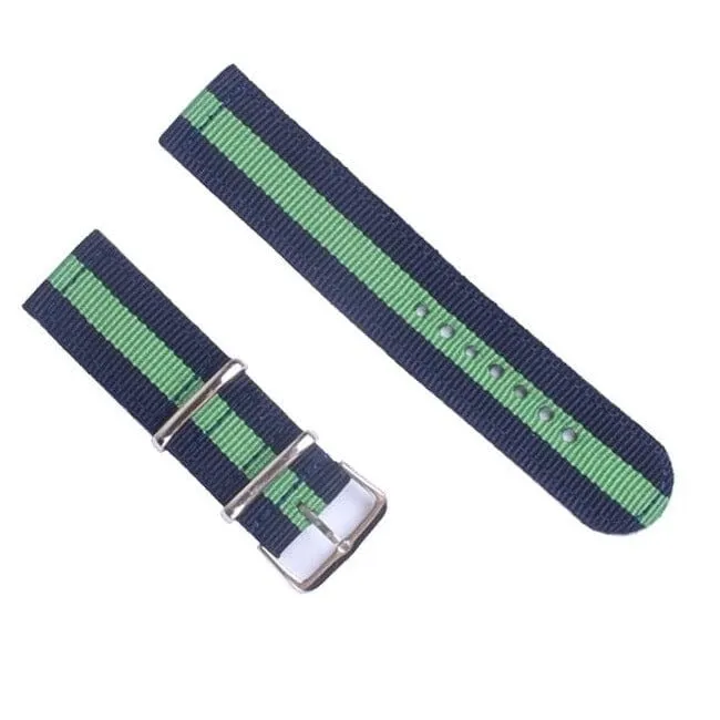 Nato Nylon Watch Straps Compatible with the Fossil 18mm Range