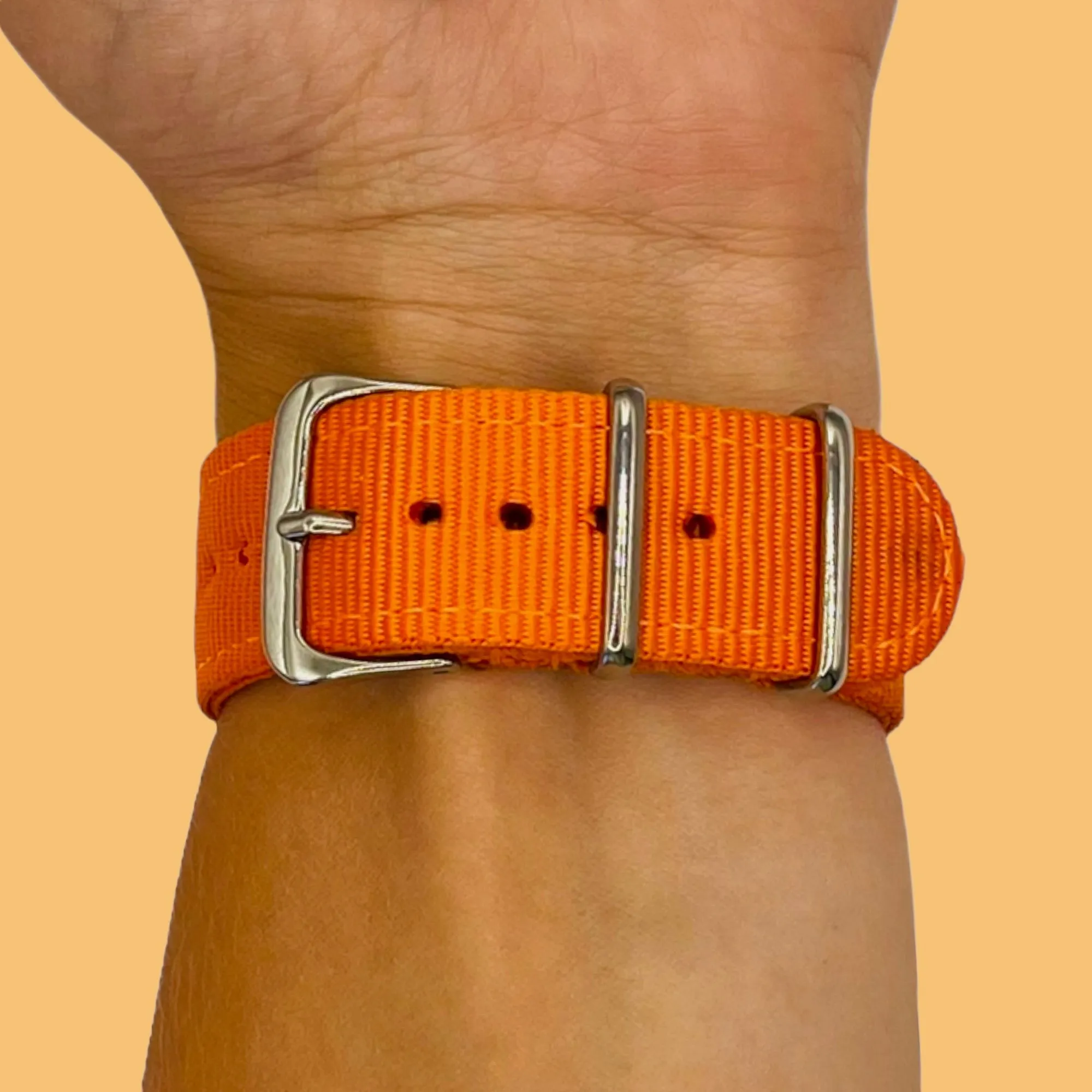 Nato Nylon Watch Straps Compatible with the Fossil 18mm Range