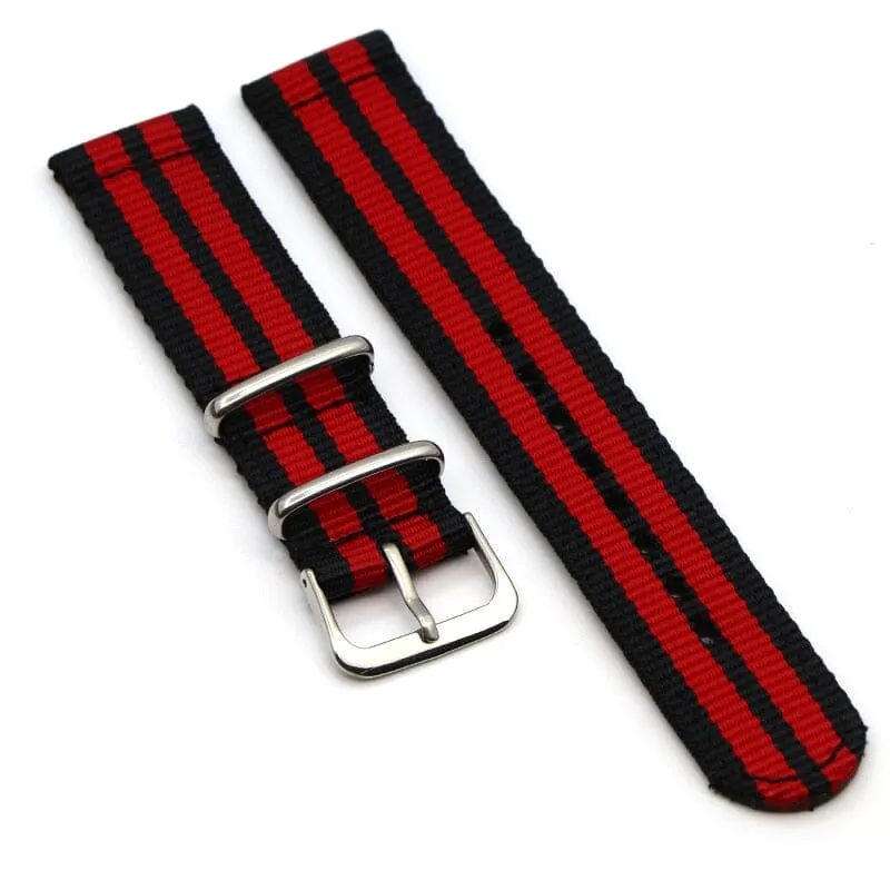 Nato Nylon Watch Straps Compatible with the Fossil 18mm Range