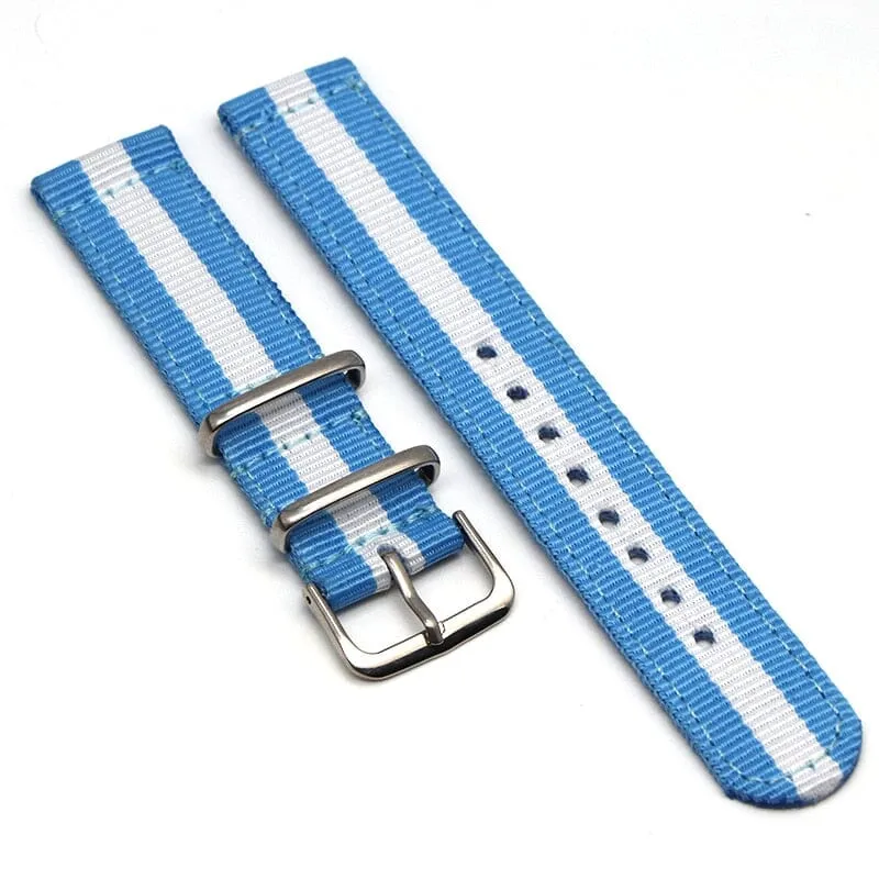 Nato Nylon Watch Straps Compatible with the Fossil 18mm Range