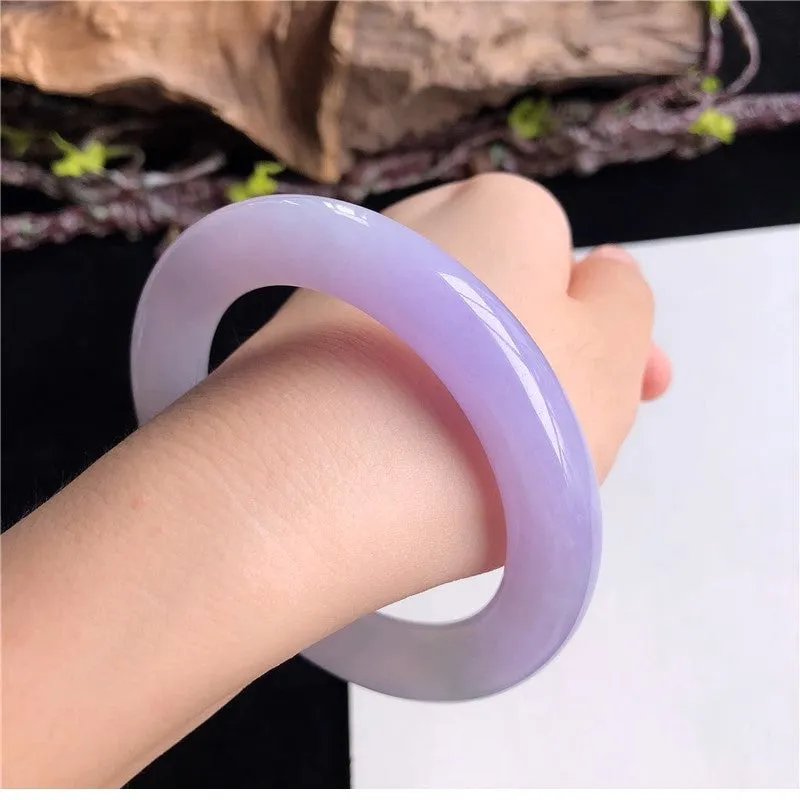 Natural Jade Bangle Jadeite Bangle Internal Diameter 57.8mm 9F11025