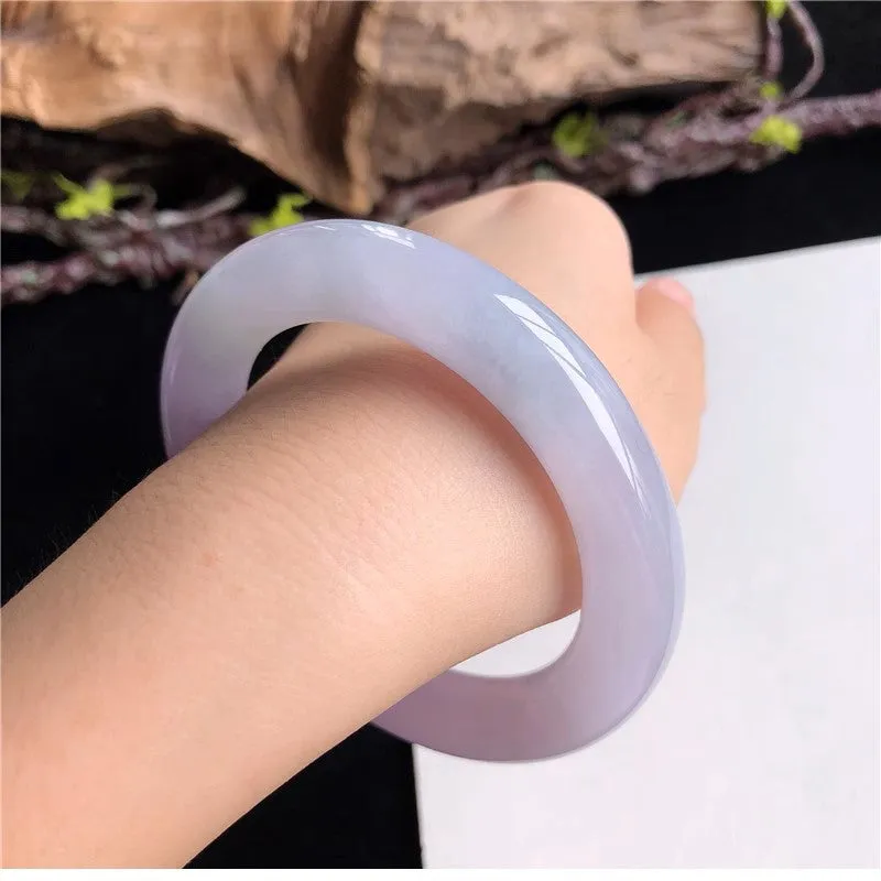 Natural Jade Bangle Jadeite Bangle Internal Diameter 57.8mm 9F11025