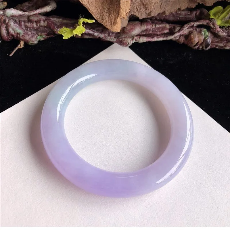 Natural Jade Bangle Jadeite Bangle Internal Diameter 57.8mm 9F11025