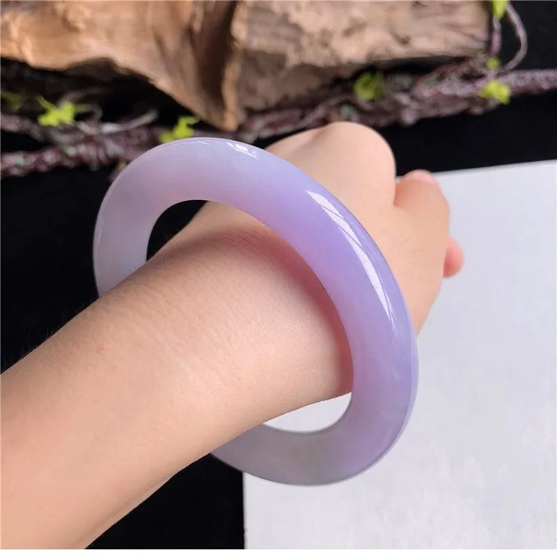 Natural Jade Bangle Jadeite Bangle Internal Diameter 57.8mm 9F11025