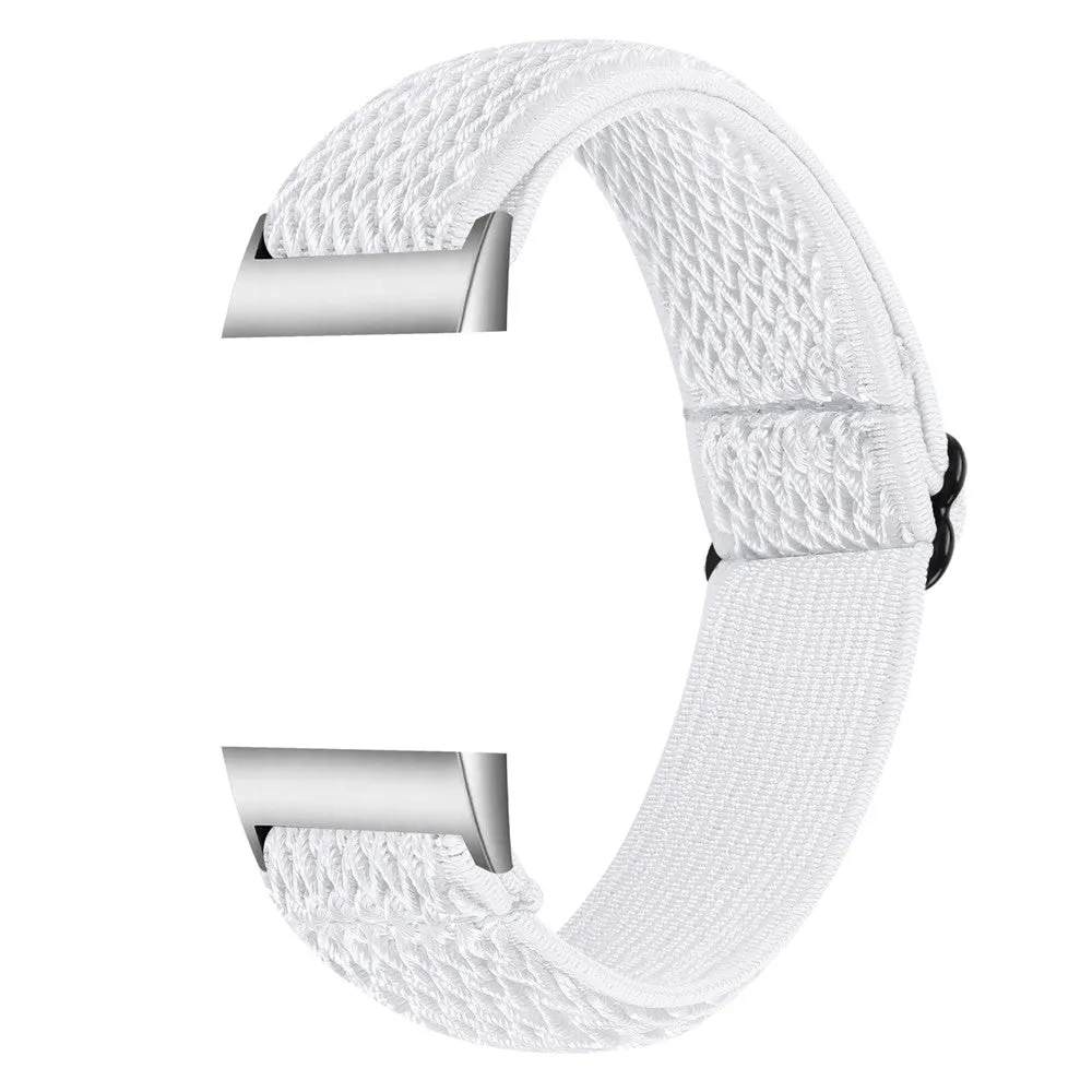 Nylon Elastic Bracelet Band Loop For Fitbit Charge 5 4 3 2 Woven Sports Watch Wrist Strap For Fitbit Charge 3 4 se