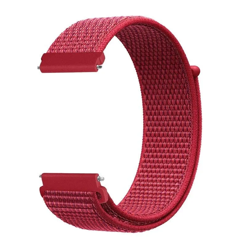 Nylon Sports Loop Watch Straps Compatible with the LG Watch