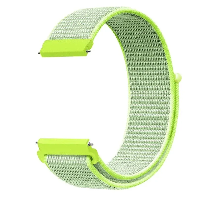 Nylon Sports Loop Watch Straps Compatible with the LG Watch