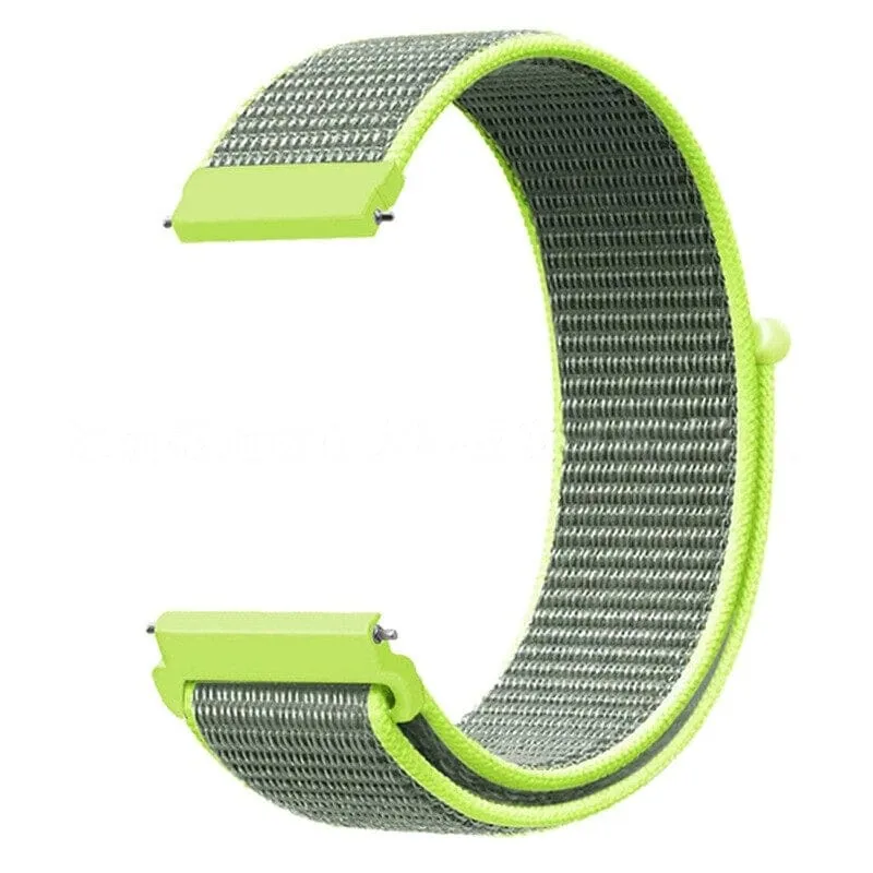 Nylon Sports Loop Watch Straps Compatible with the LG Watch