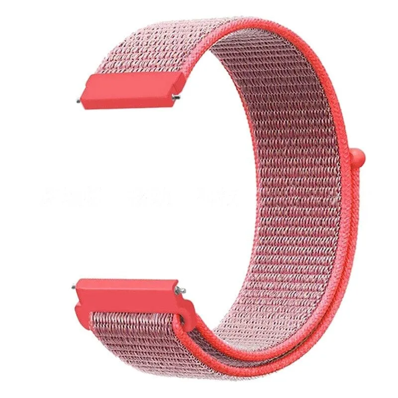 Nylon Sports Loop Watch Straps Compatible with the LG Watch