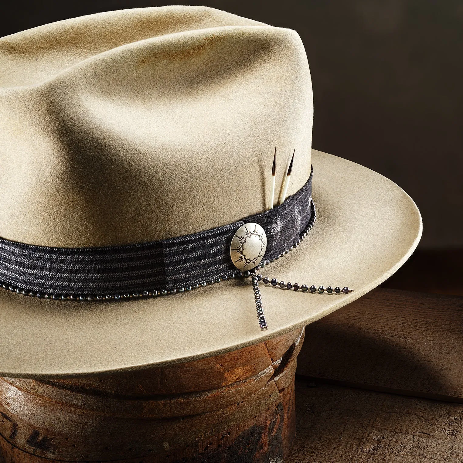 Obi Road Vintage Felt Hat-Dusty Pearl