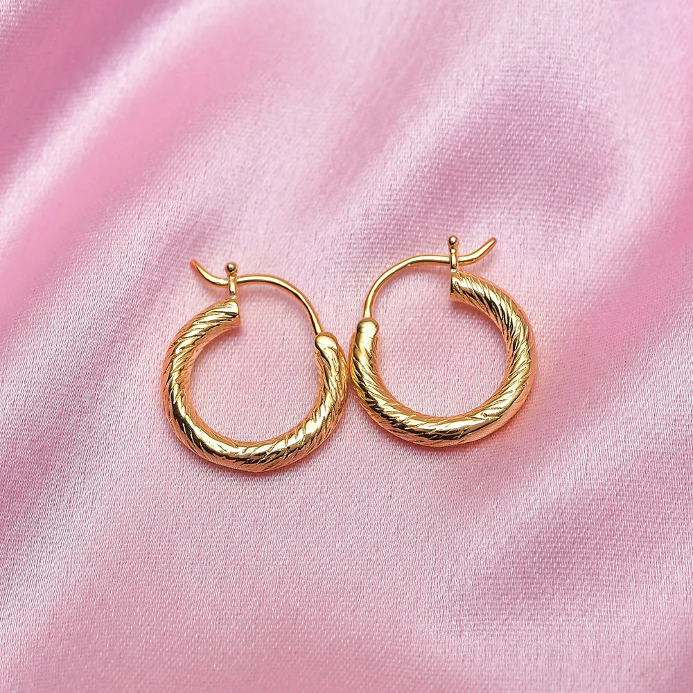 Ocean Mini Hoop Earrings