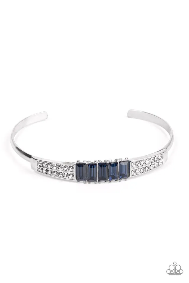 Paparazzi Bracelet ~ Spritzy Sparkle - Blue