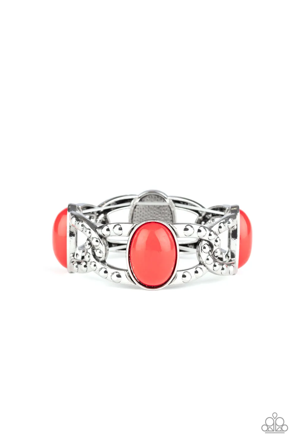 Paparazzi Dreamy Gleam - Red Bracelet