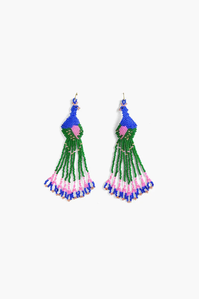 Peacock Plumes Earrings