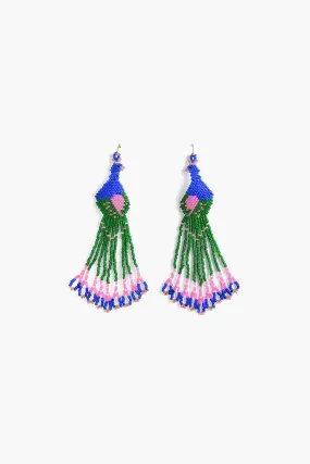 Peacock Plumes Earrings