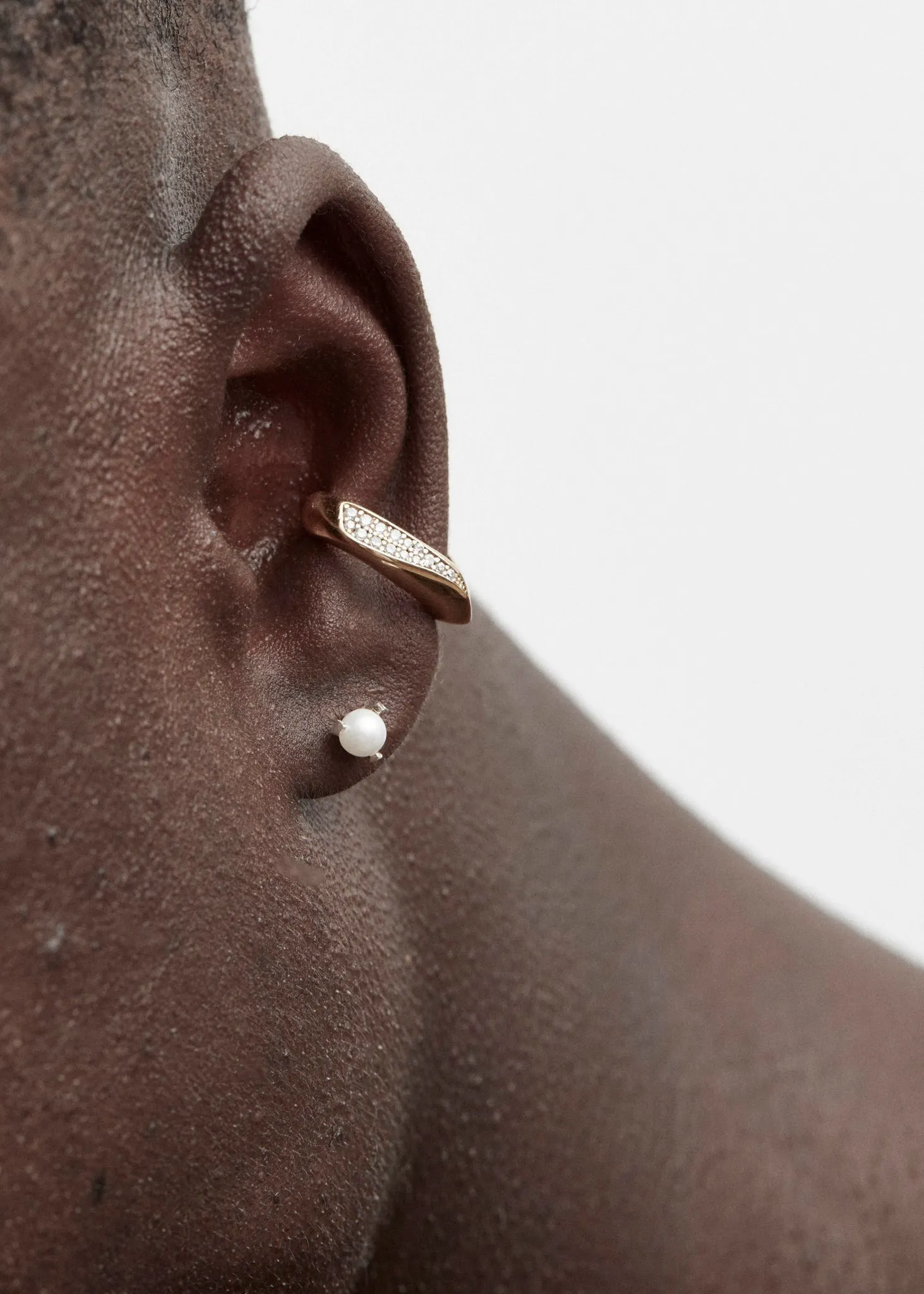 Pearled Stud Earring Mini