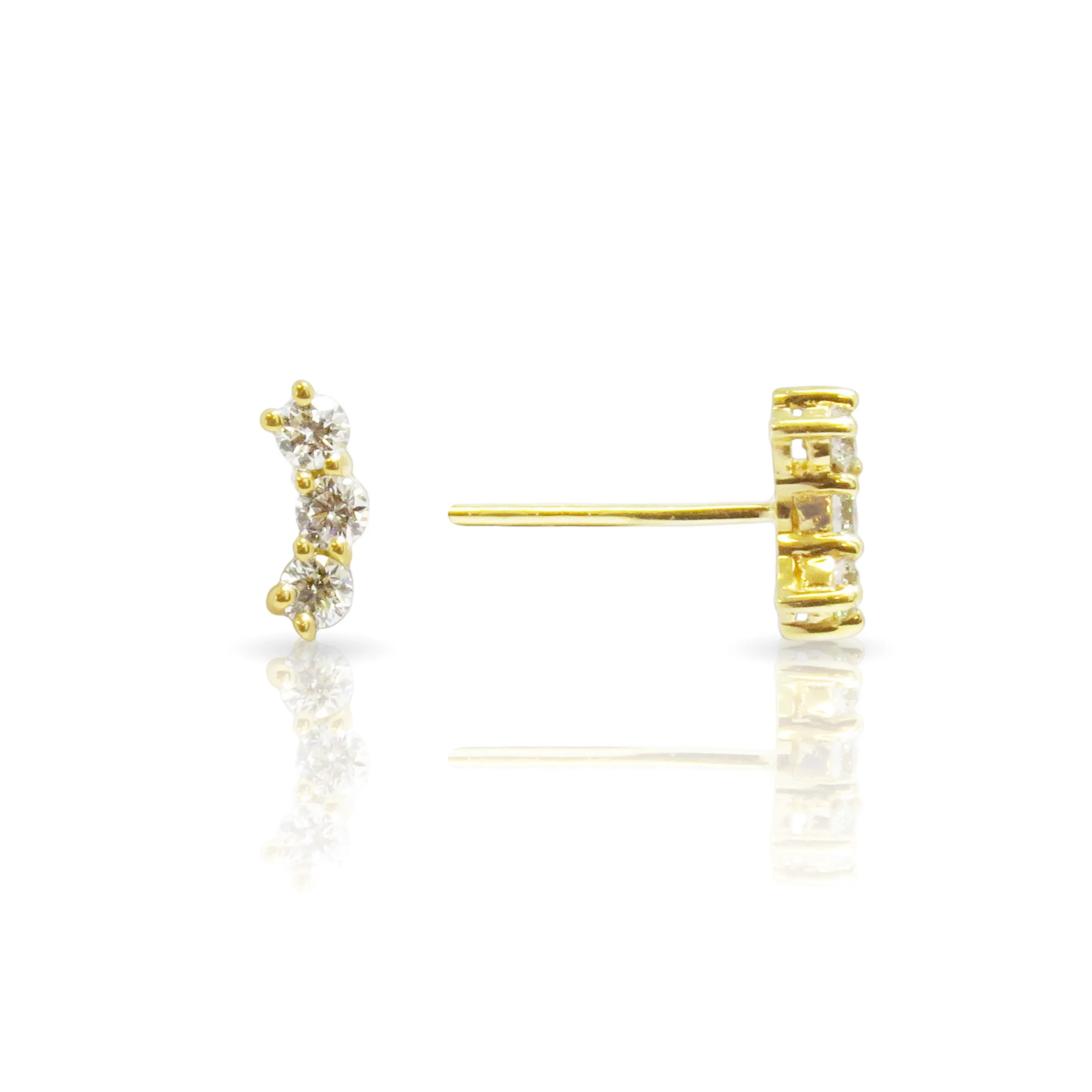 Petite Diamond Earrings