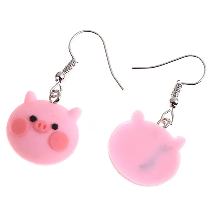 Pig Earrings