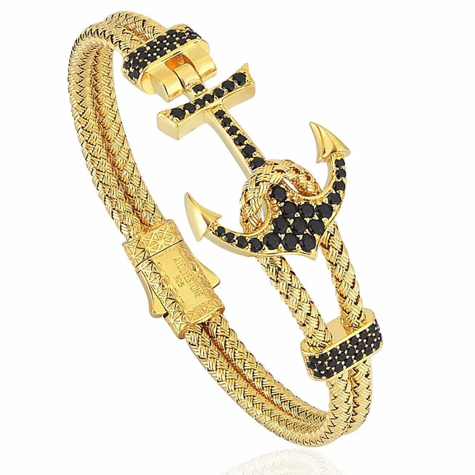 Premium Anchor and Leo Bundle in Yellow Gold