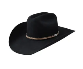 Resistol George Strait Saddlebrook Black 6X Felt Western Cowboy Hat RFSDBK-72420