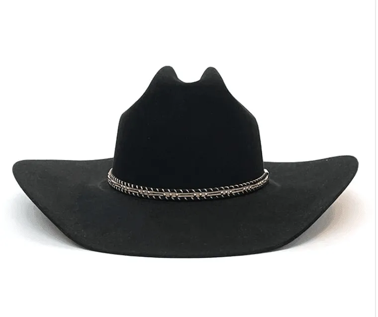 Resistol George Strait Saddlebrook Black 6X Felt Western Cowboy Hat RFSDBK-72420