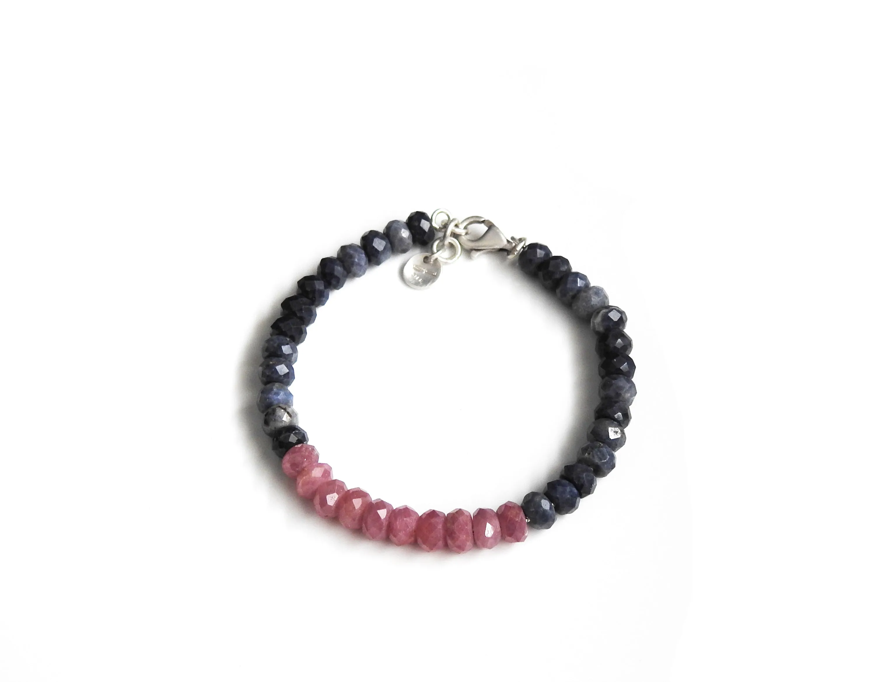 Ruby and sapphire bracelet