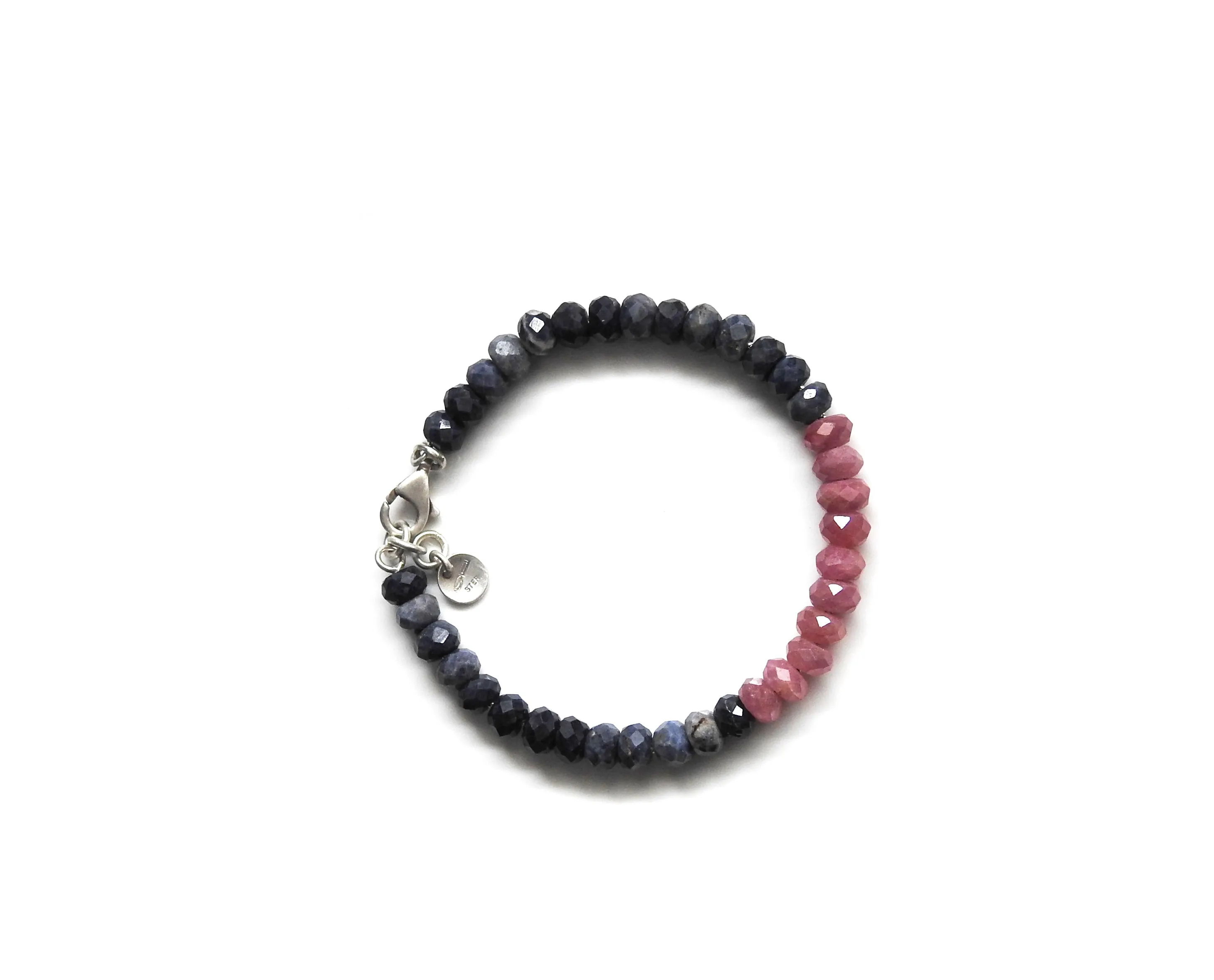 Ruby and sapphire bracelet