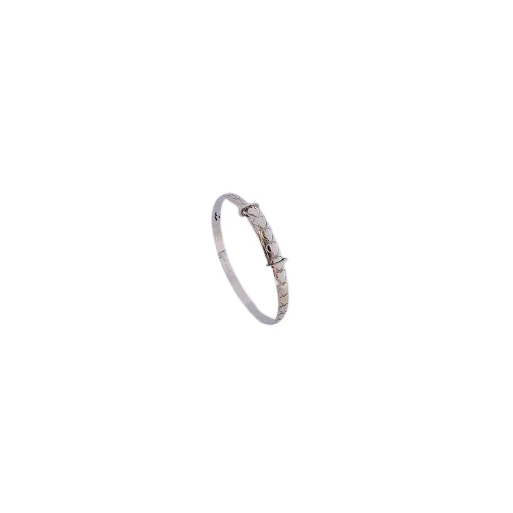 Silver Baby Bangle