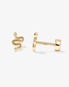 Snake Screw Back Studs