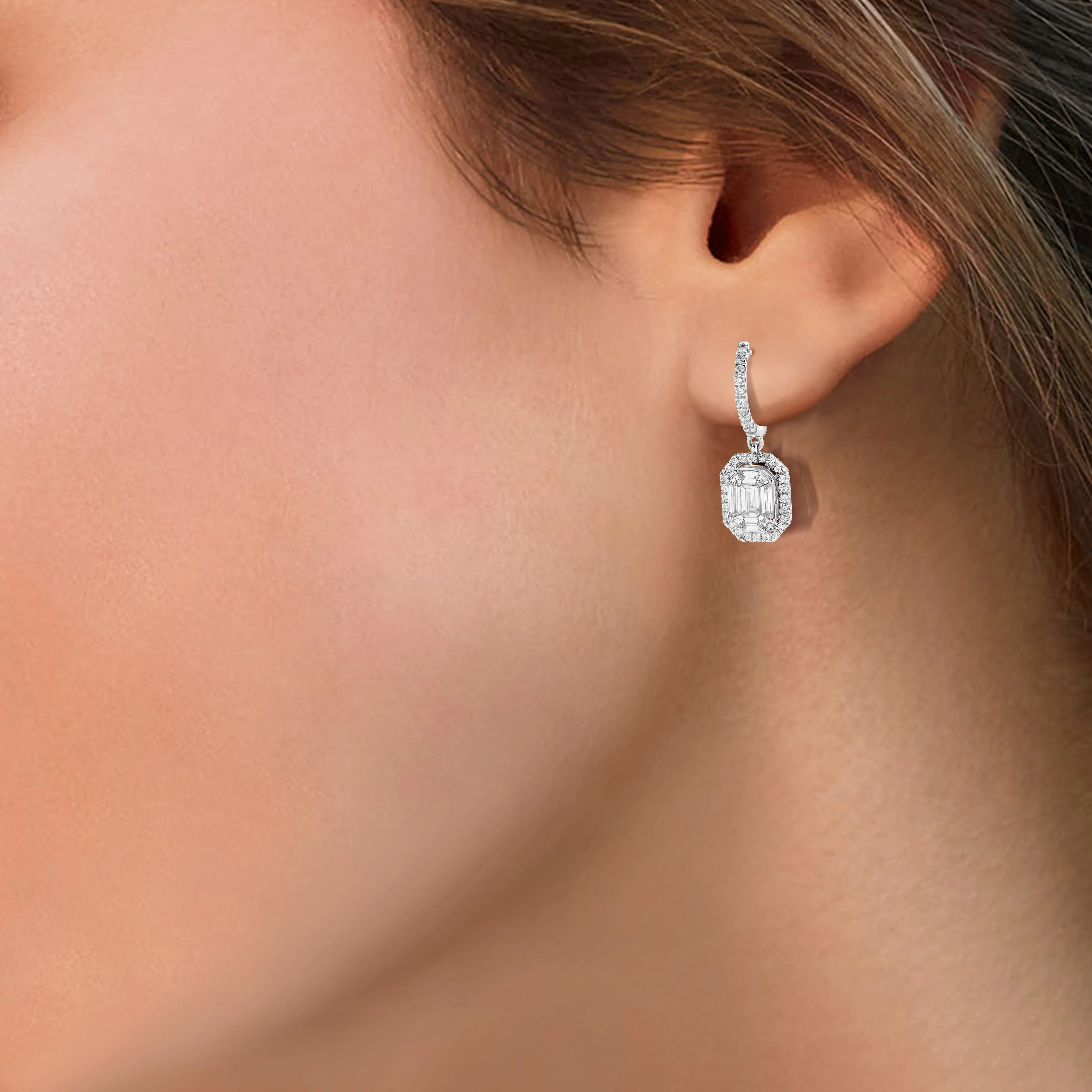 Snowdrop Diamond Earrings