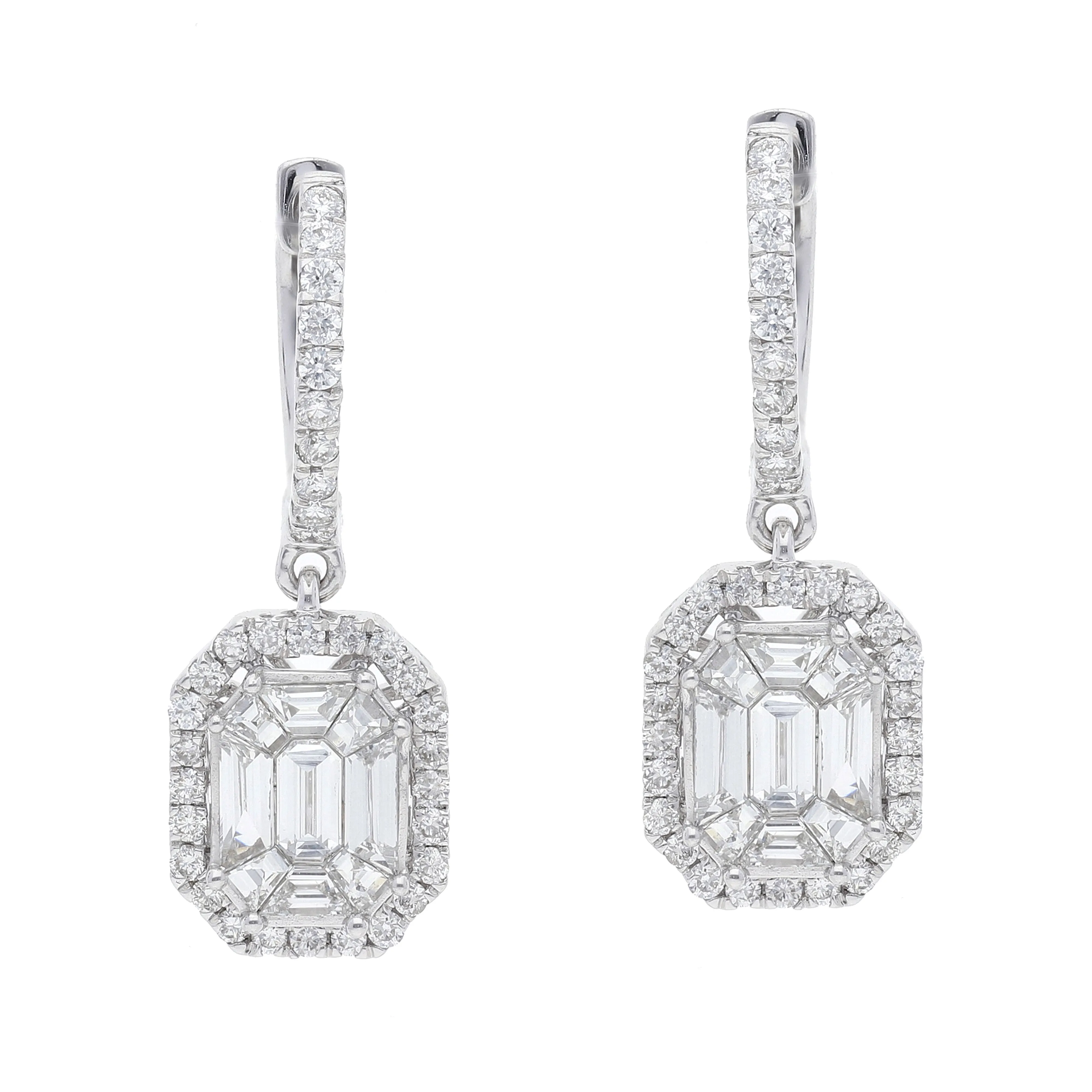 Snowdrop Diamond Earrings