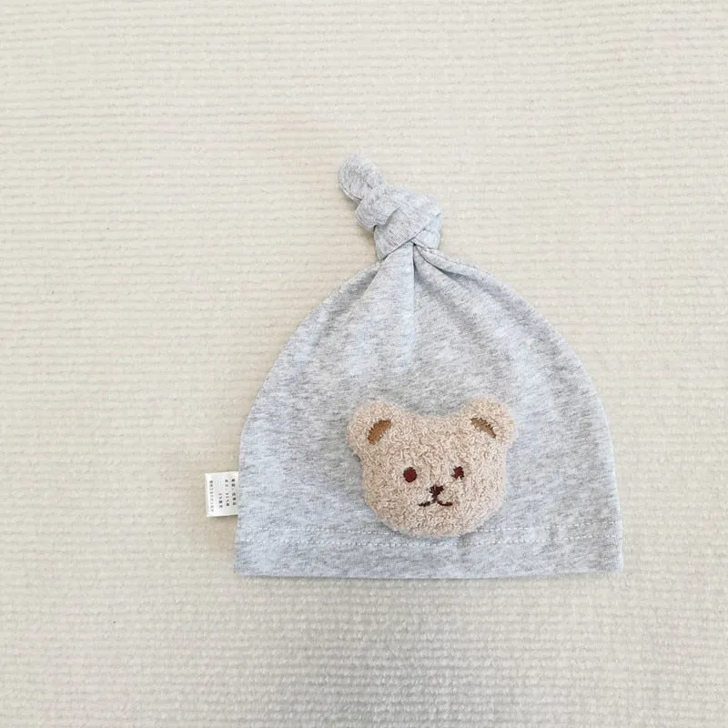 Soft Baby Hat/ Cute Bear Cap for 0-1 yrs