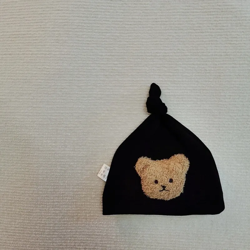 Soft Baby Hat/ Cute Bear Cap for 0-1 yrs