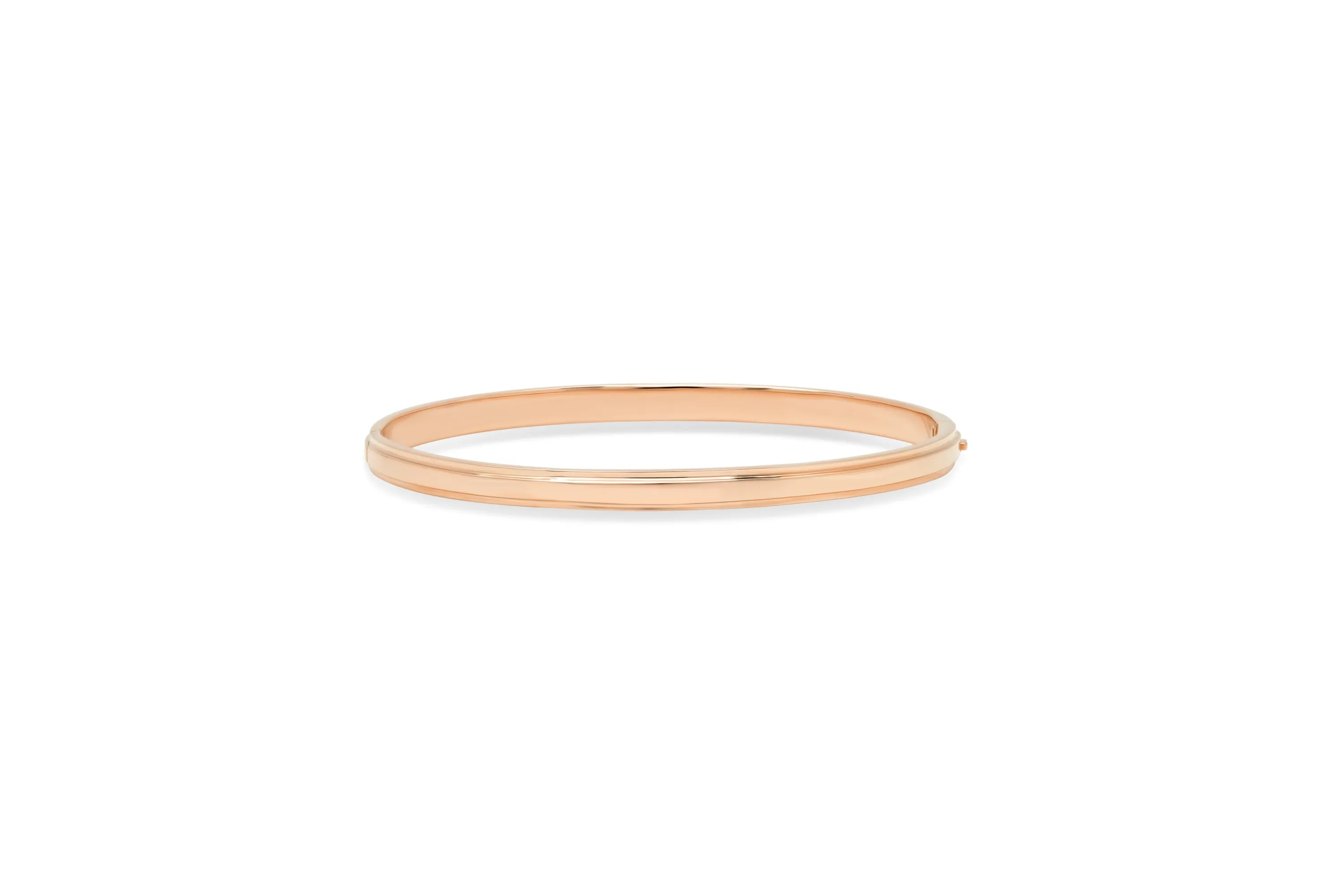 Solid Gold Bangle Bracelet