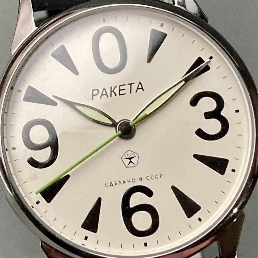 Soviet Wristwatch Paketa Raketa 2010's Manual Men's