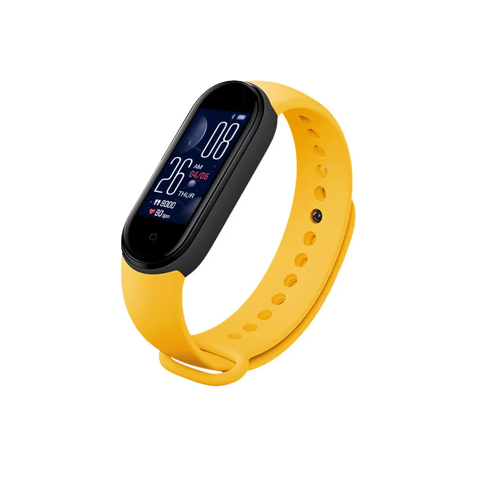 Sport Step Counting Heart Rate Blood Oxygen Health Monitoring Waterproof Bluetooth Electronic Bracelet