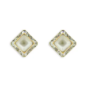 Square Pearl Earrings