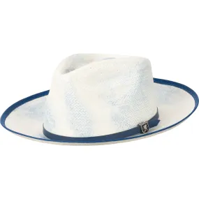 Stacy Adams Ritz Fedora With Accent Colored Underbrim