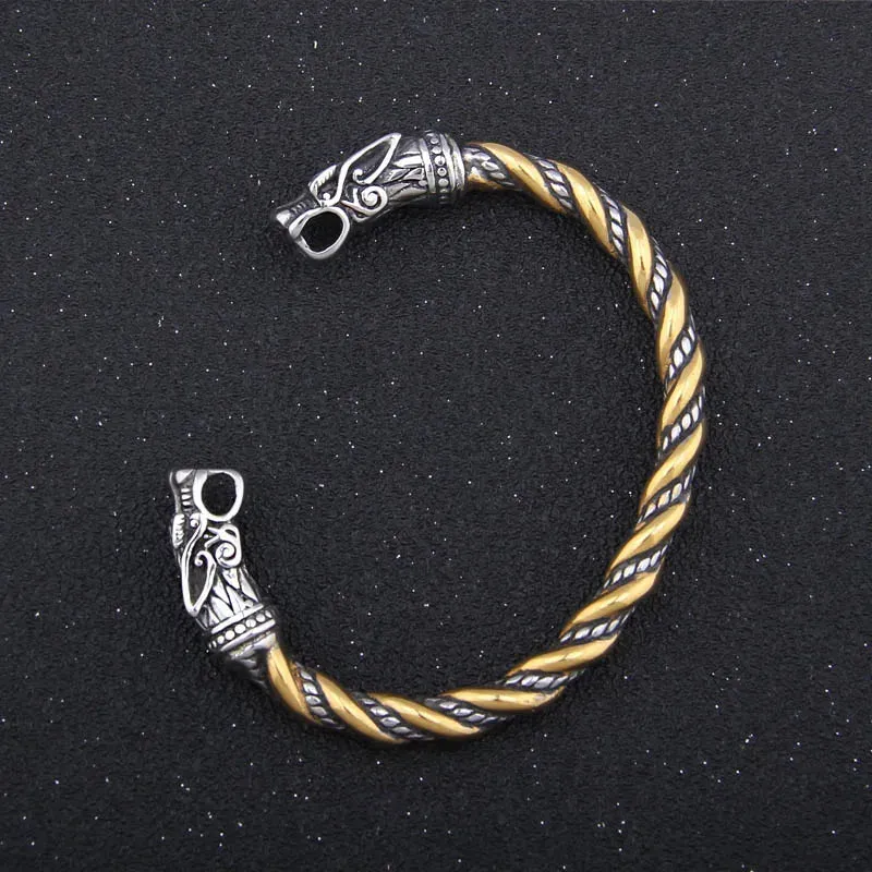 stainless steel Dragon Bracelet Jewelry Fashion Accessories Viking Bracelet Men Wristband Cuff Bracelets For Women Bangles