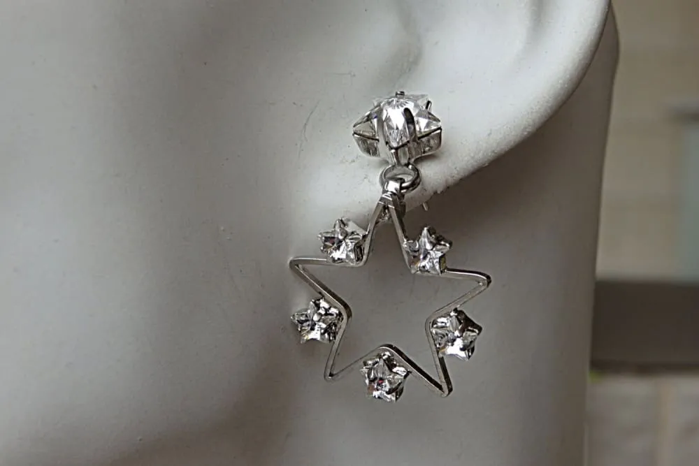 Star earrings