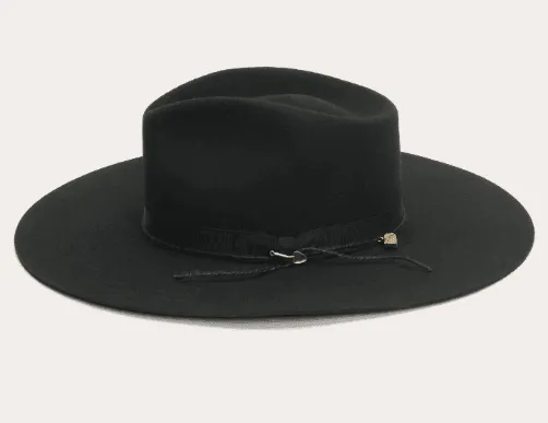 Stetson JW Marshall Black Felt Cowboy Hat XWJWMS-1040 07