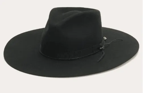 Stetson JW Marshall Black Felt Cowboy Hat XWJWMS-1040 07