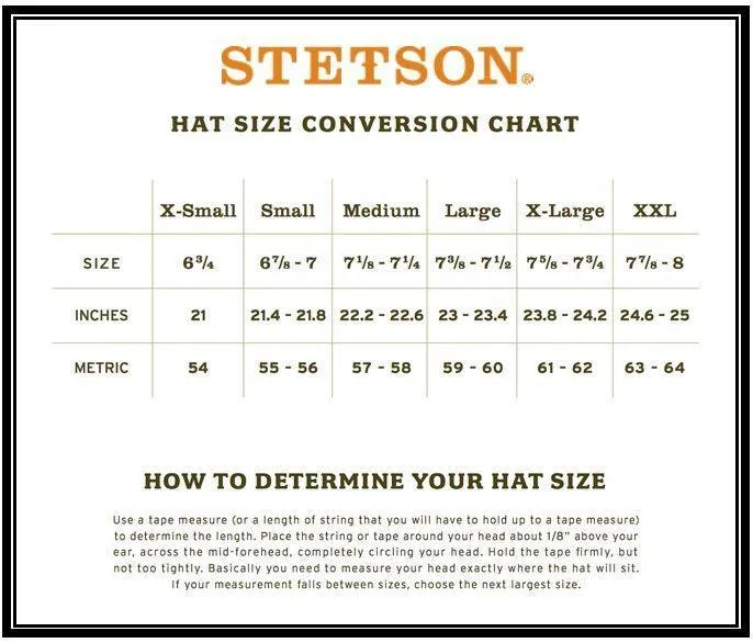 Stetson Natural Flatrock Solid Raffia Flamed Cowboy Hat SSFLTR-7434