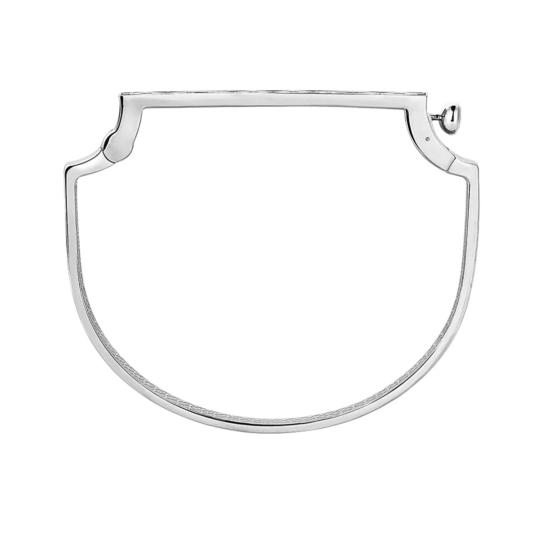 Streamline Bangle in Silver