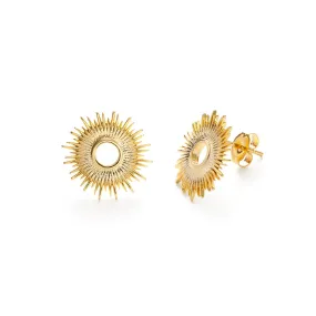 Sunburst Stud Earrings